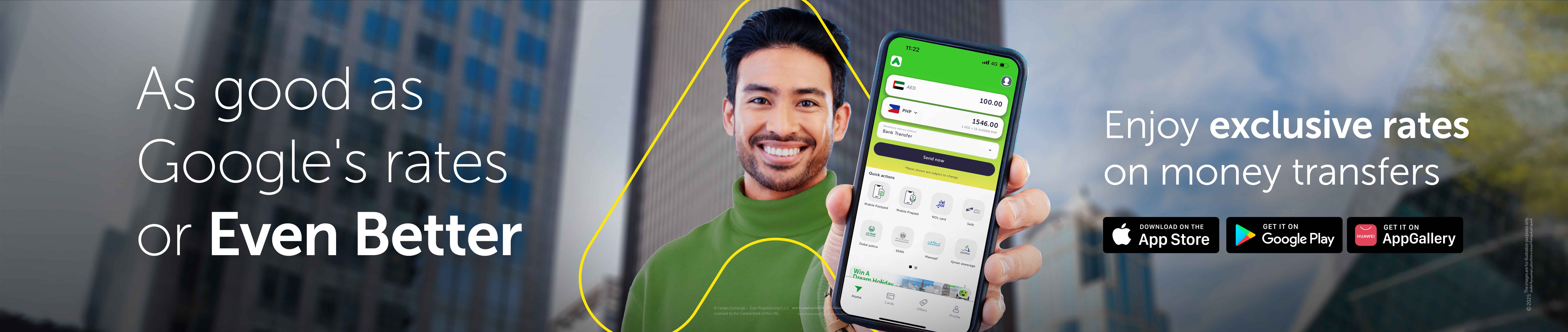 ’As Good as Google’s Rates. Even Better.