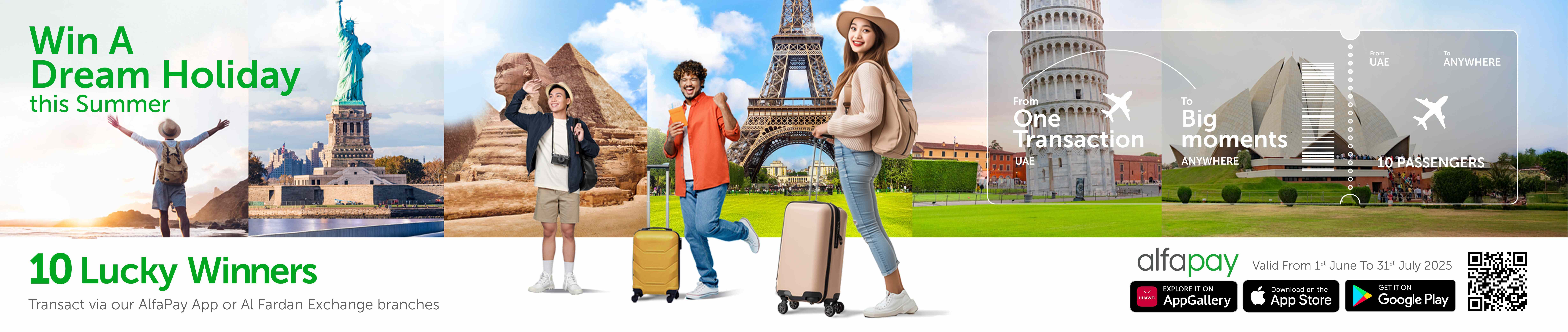 Win a Dream Holiday This Summer with Al Fardan Exchange