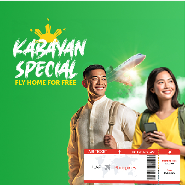 Kabayan Special- Fly Home for Free