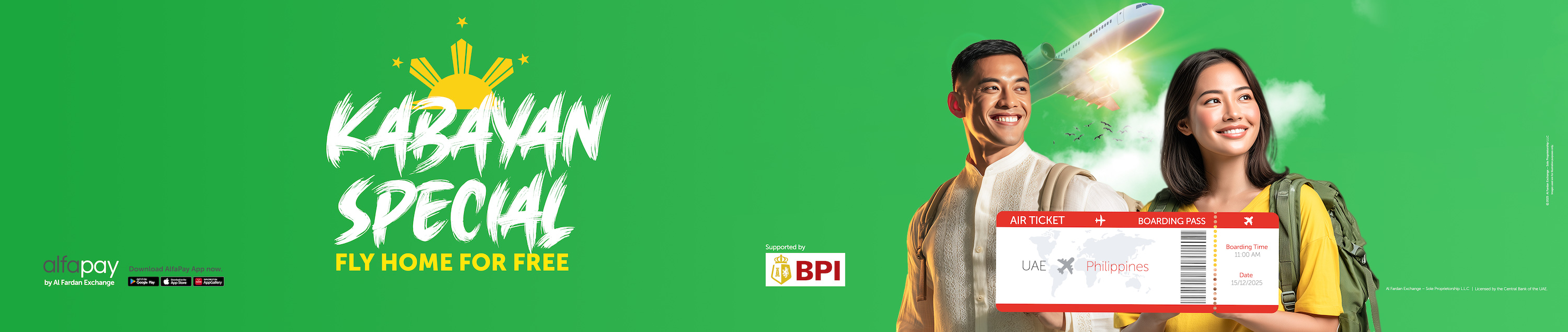 Kabayan Special- Fly Home for Free